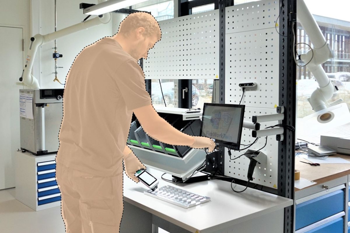 Integration eines Human Digital Twins in Fertigungsarbeitsplatz System