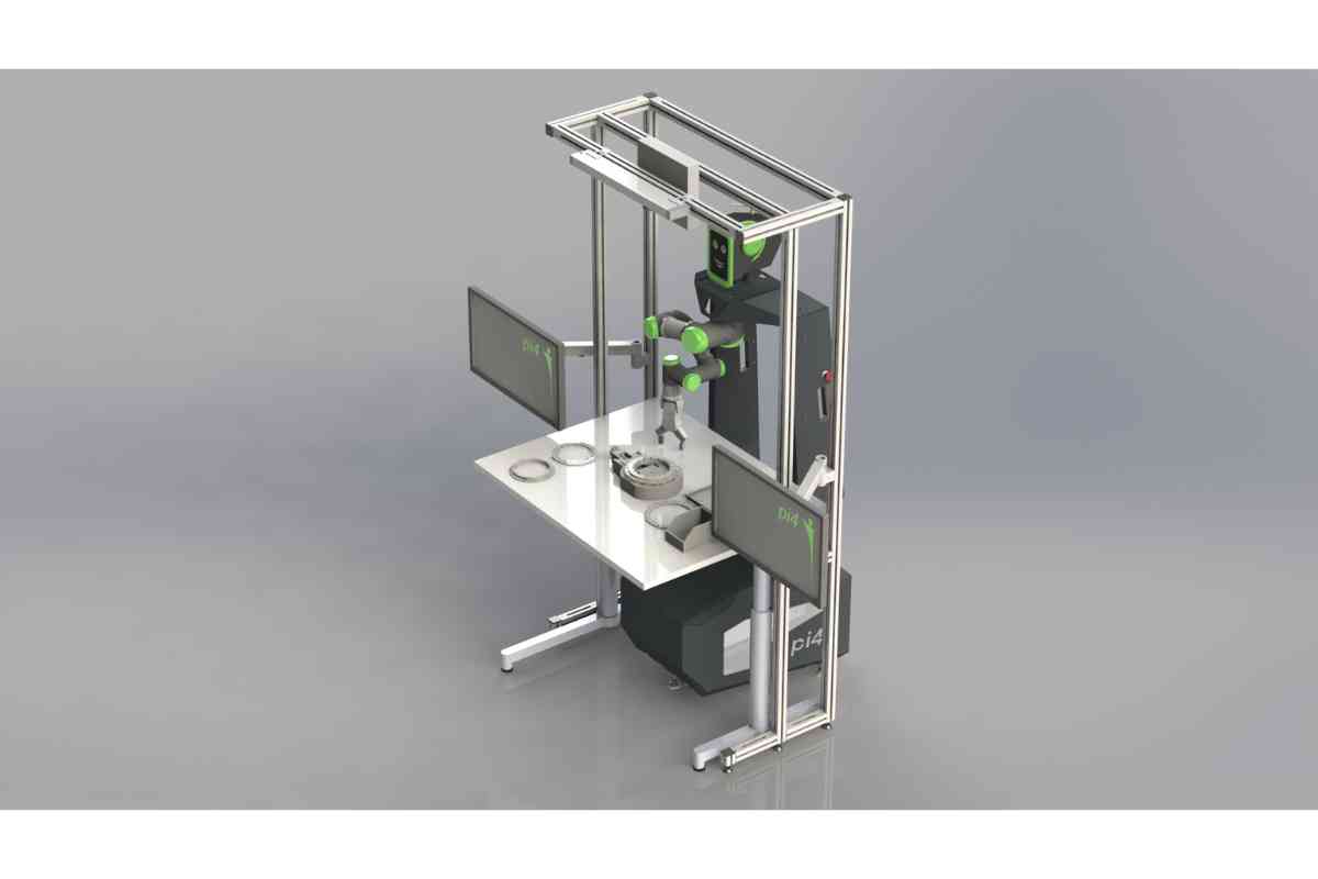 Mensch-Roboter-Kollaboration mit Workerbot des Projekts EvoFrame