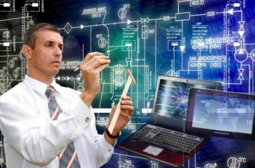 Entwicklung von Engineering-Software in der industriellen Fertigungstechnik.