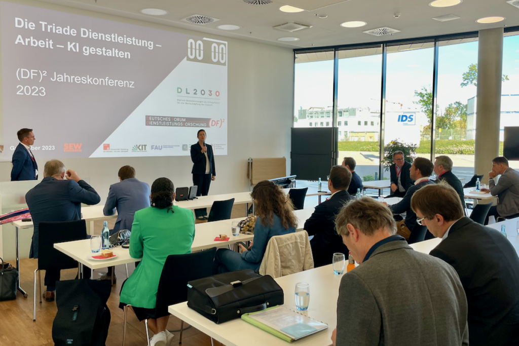 Vortrag bei der Jahreskonferenz 2023 des Deutschen Forum Dienstleistungsforschung (DF)²