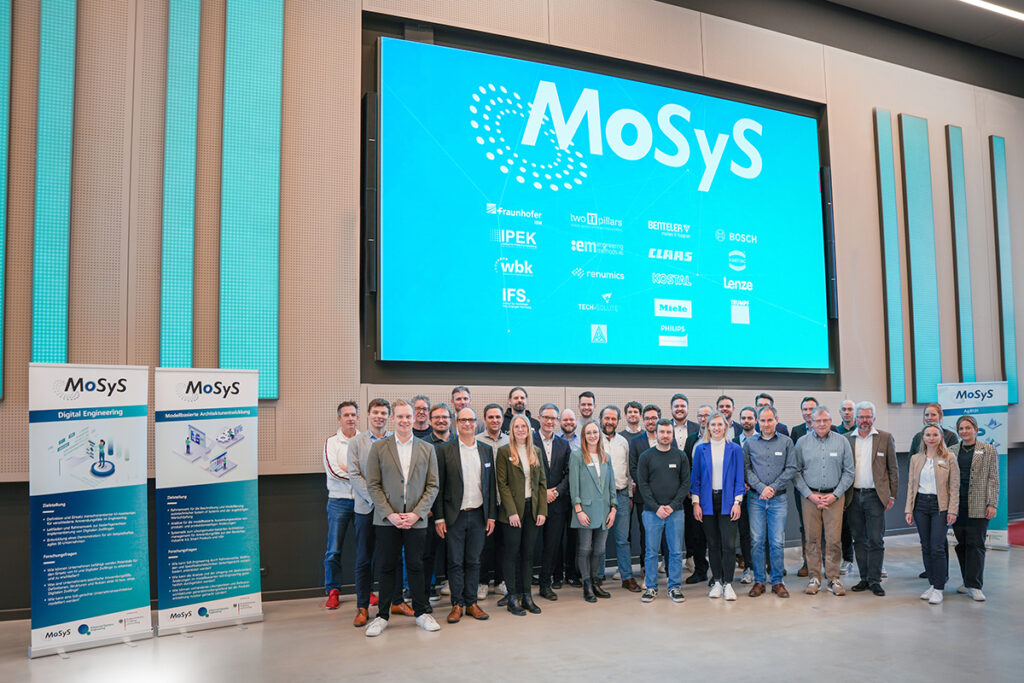 Das Team des Projekts MoSyS bei der Abschlussveranstaltung