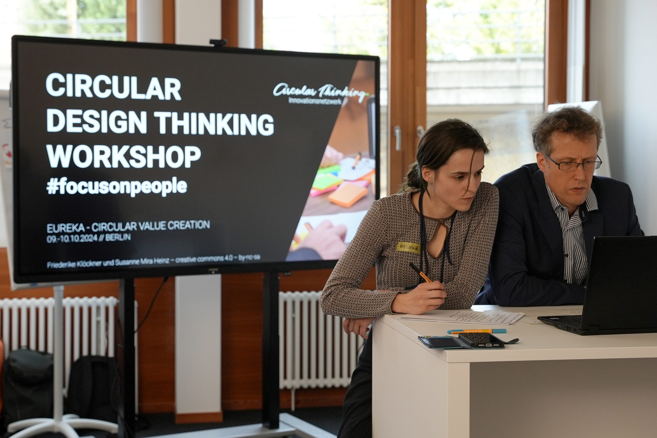 BMBF Eureka: Erster Design Thinking Workshop zum Thema #focusonpeople