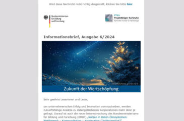 Nachthimmel und Sternschnuppe über schneebedeckter Tanne auf einem Berg.