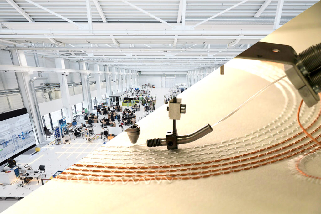 Komposition aus den beiden Projektbildern der Forschungsprojekte CYCLOMETRIC und EcoFrame.