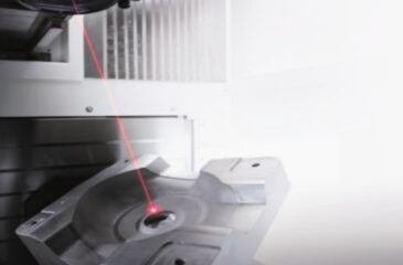 Eine Lasermaschine und der Laserabtrag zur Herstellung funktionaler Oberflächen.